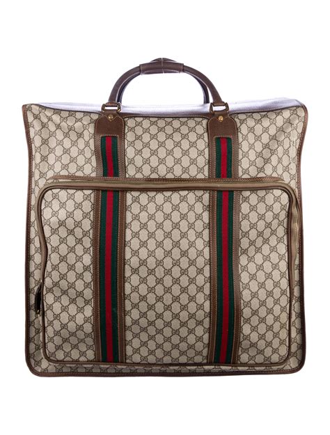 gucci garment bags|gucci garment bag vintage.